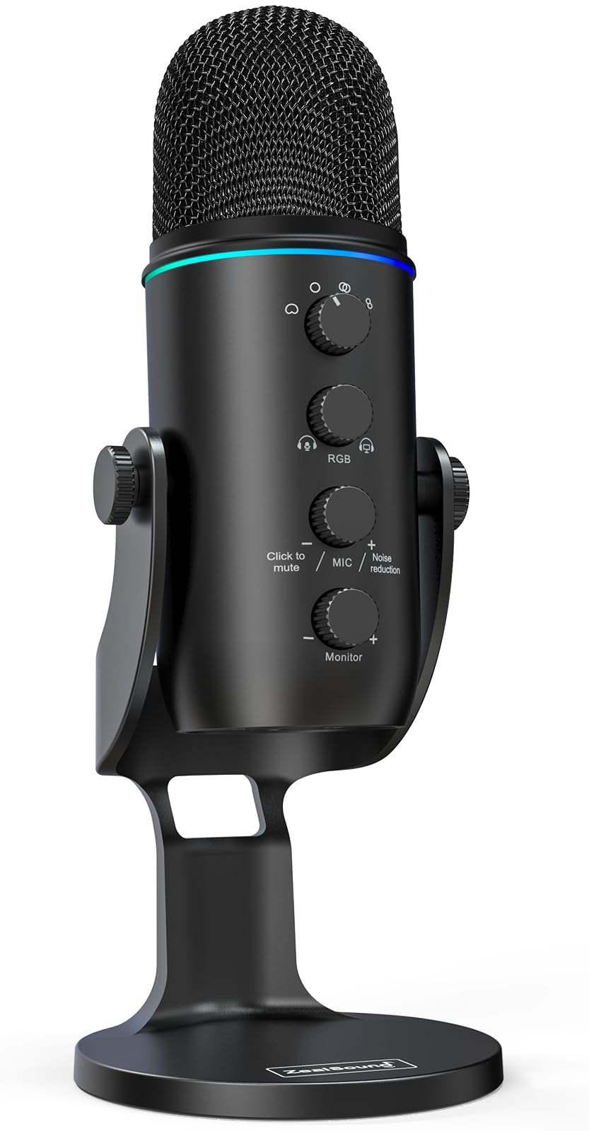 配信機器・PA機器・レコーディング機器 ZealSound Professional Studio Microphone ZealSound USB Microphone,Condenser Computer PC Mic K66 - ZealSound